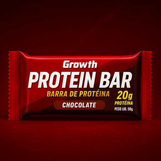 Growth Protein Barra Chocolate 10 Unidades